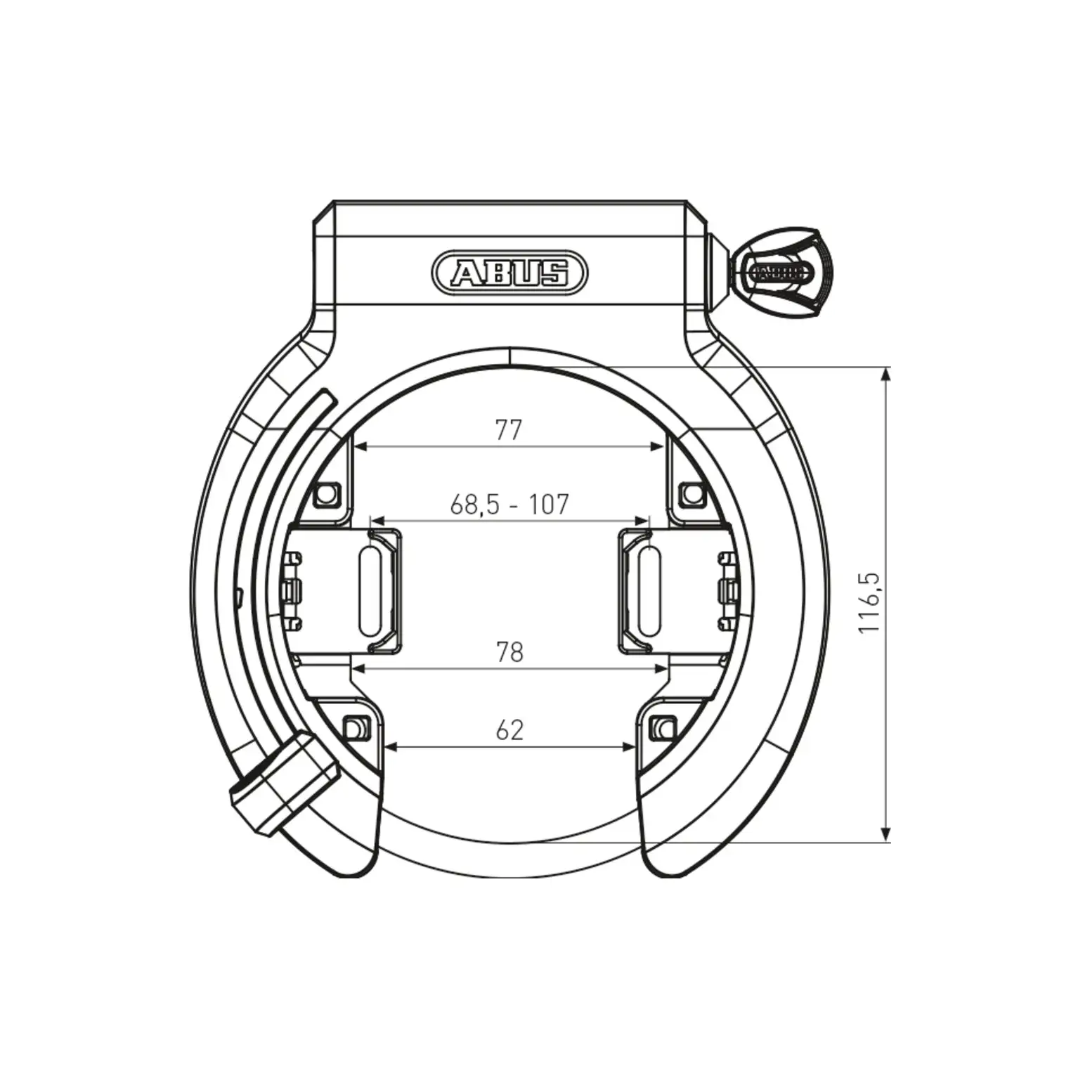 Abus ring lock Xplus 6950M ART 2 - Image 3