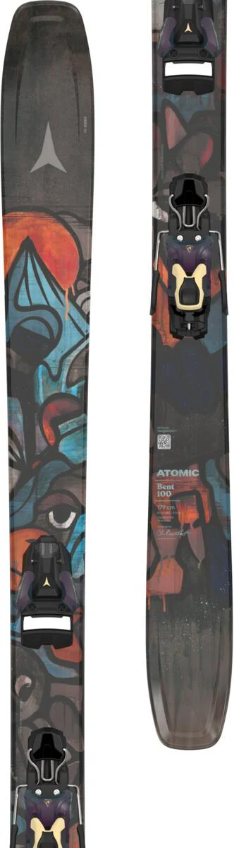 ATOMIC alpine skis with bindings Bent 100 w/STR 12 GW