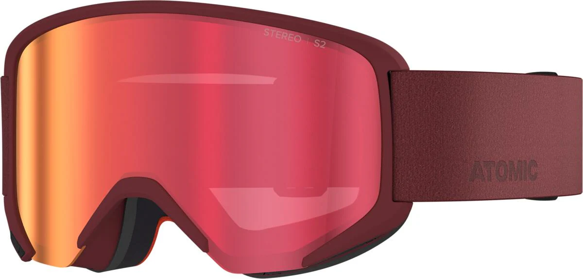 ATOMIC goggles Savor M Stereo maroon red w/red ST C2