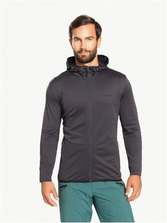 ATOMIC Revent Fleece Hoodie anthra hoodie - Image 3