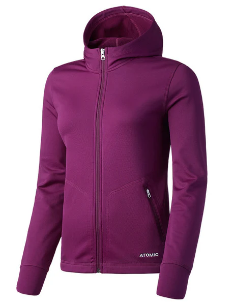 ATOMIC W Alps Fleece purple hoodie