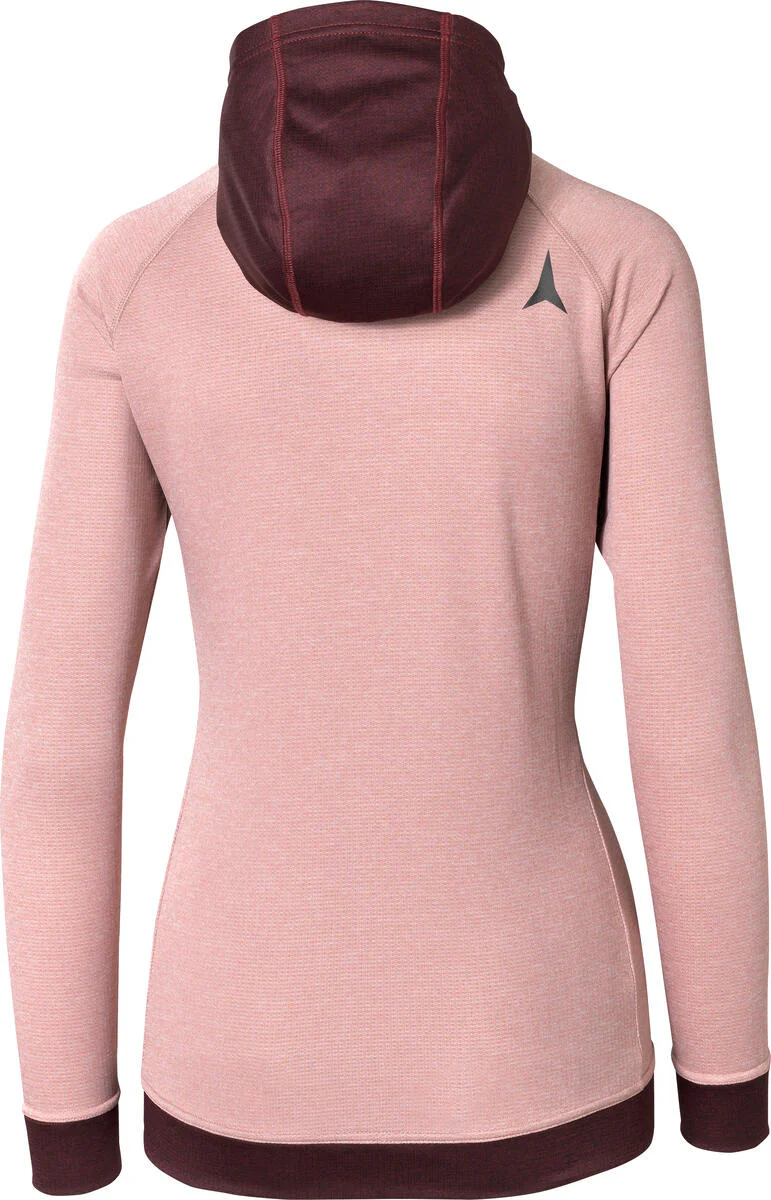 ATOMIC W Alps FZ dusty pink hoodie - Image 2