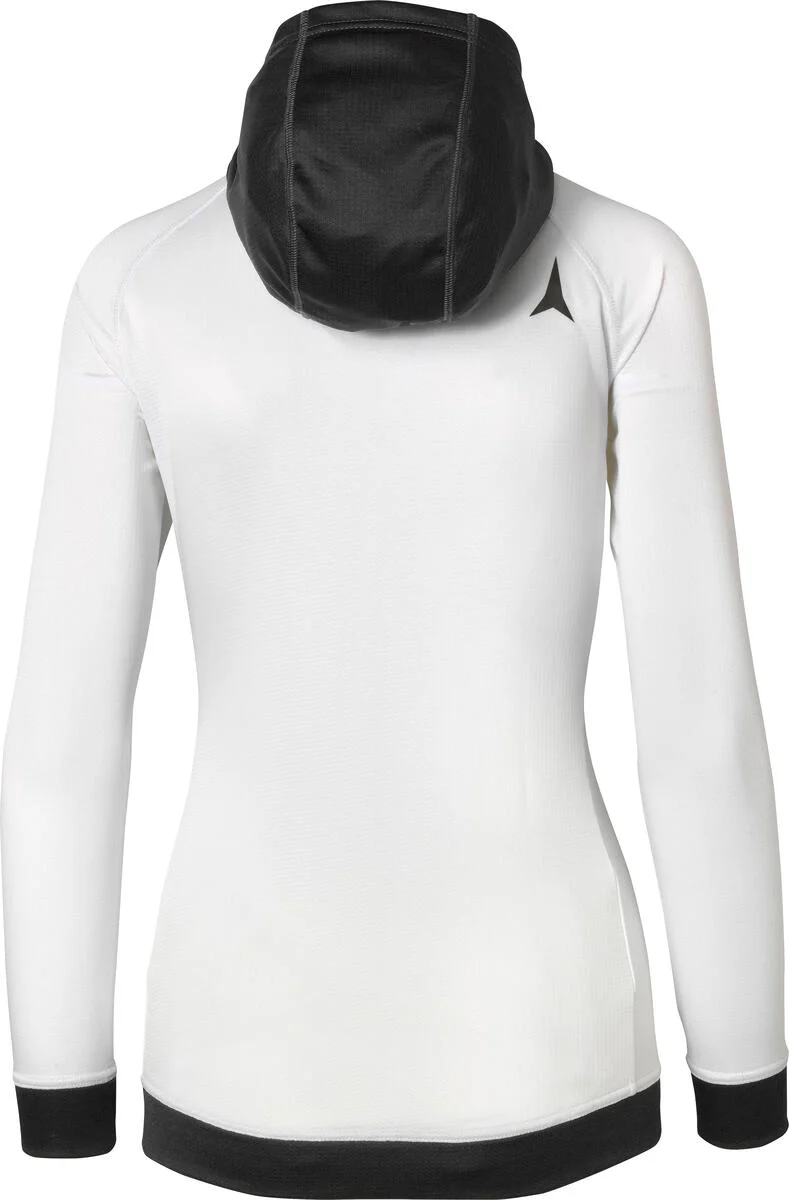 ATOMIC Alps FZ white/anthra hoodie - Image 2