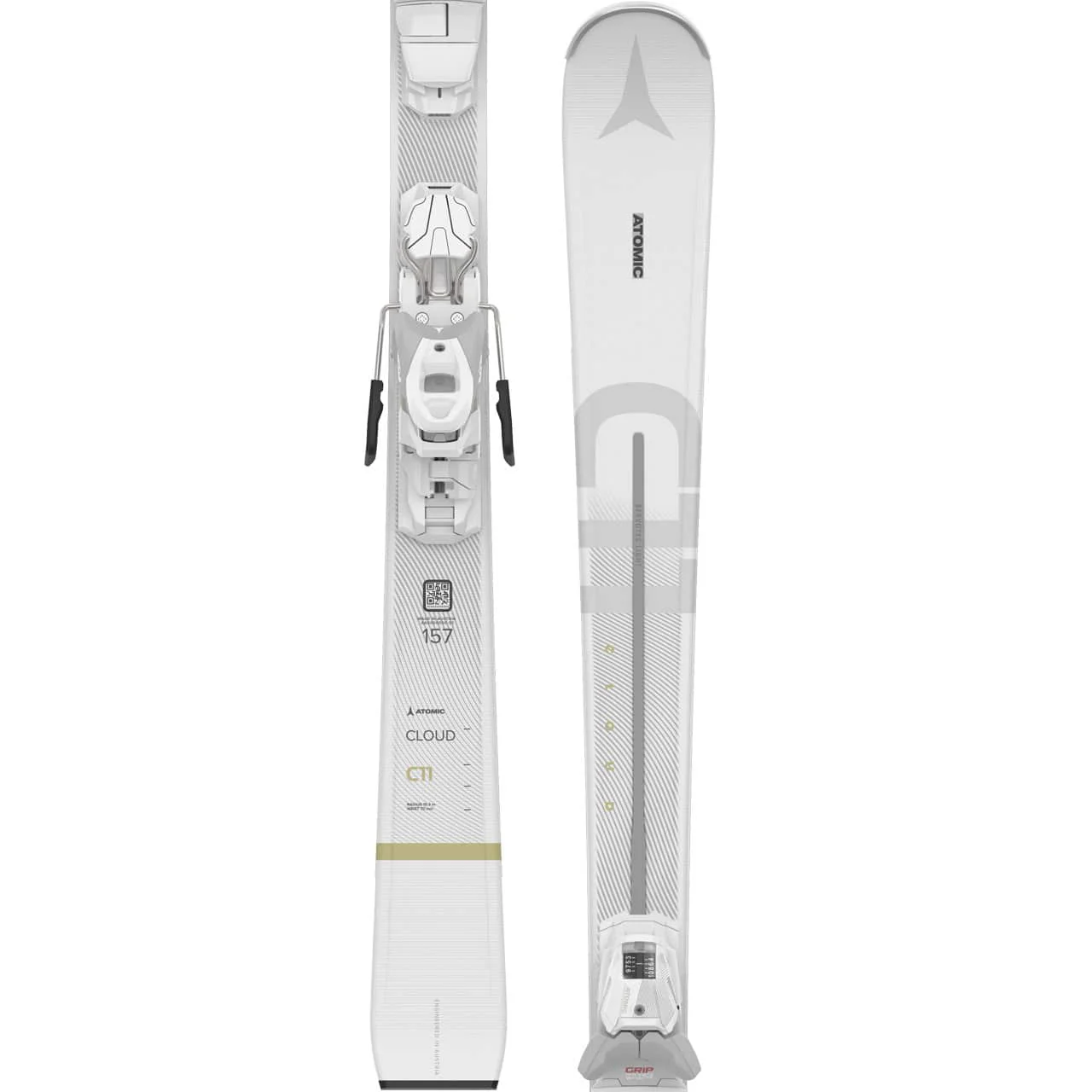 ATOMIC Skis With Bindings Cloud C11 White