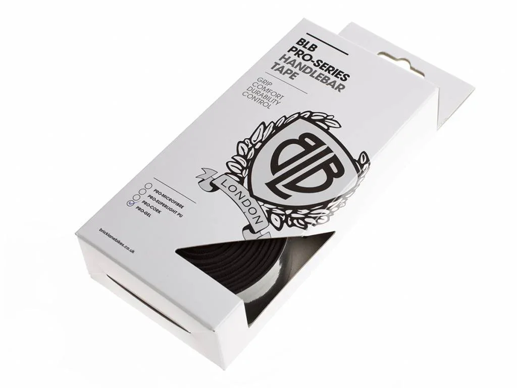 BLB Pro-Gel Bar Tape, Black - Image 2