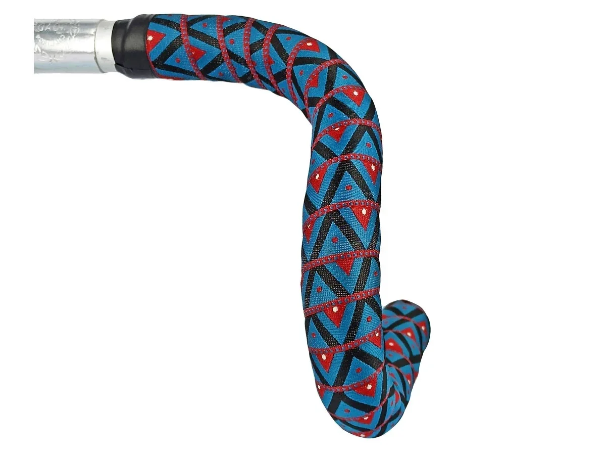 BLB Supreme Pro Woven Bar Tape / Stripes Dark Multi - Image 12