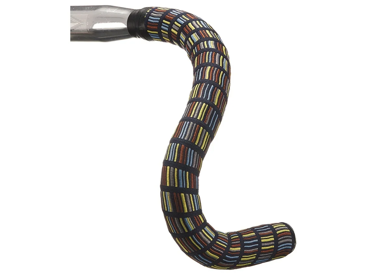 BLB Supreme Pro Woven Bar Tape / Stripes Dark Multi - Image 15