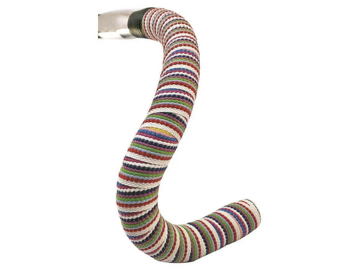 BLB Supreme Pro Woven Bar Tape / Stripes Dark Multi - Image 18