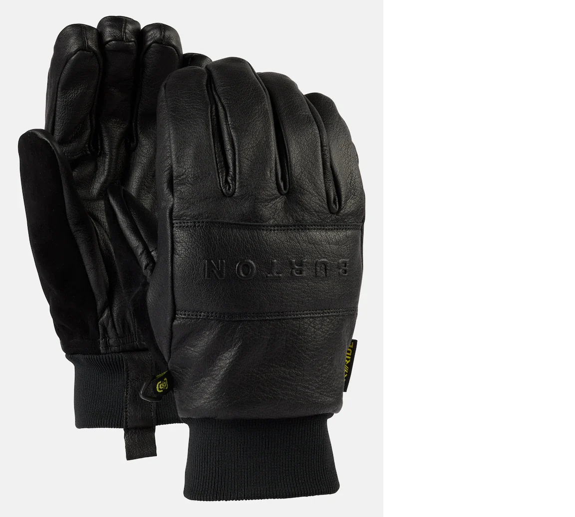 BURTON gloves Treeline Leather true black
