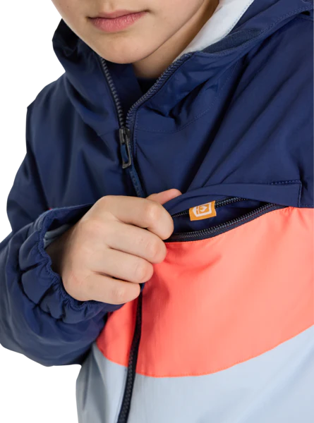 BURTON jacket B Ropedrop blue/light blue/orange - Image 4