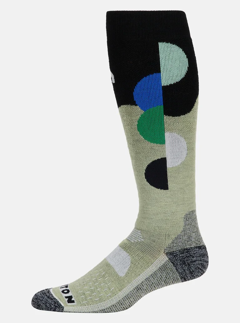 BURTON Socks M Performance MW Black/Light Green - Image 2