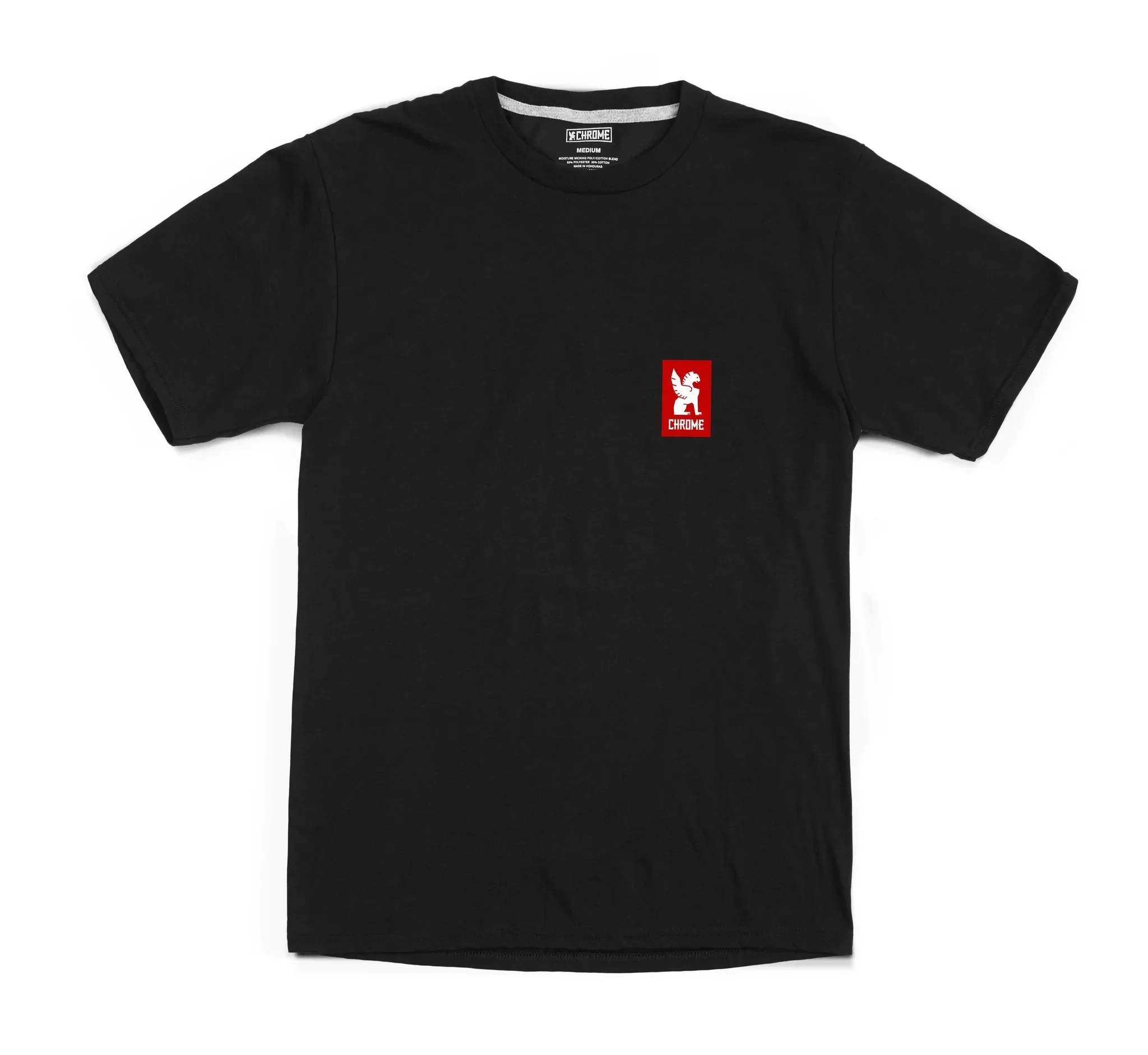 Chrome Industries Vertical Red Logo Teeshirt - Image 2