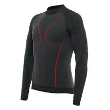 DAINESE Thermo Shirt LS MAN Black/Red