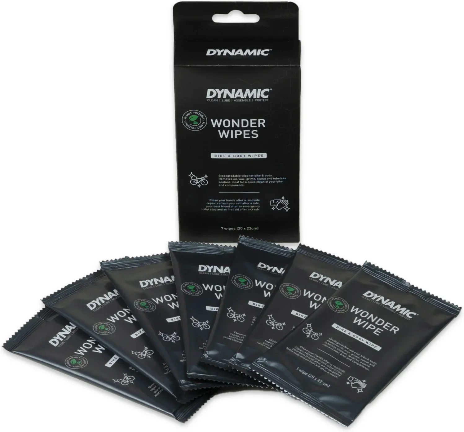 Dynamic Wonder Wipes 7pcs