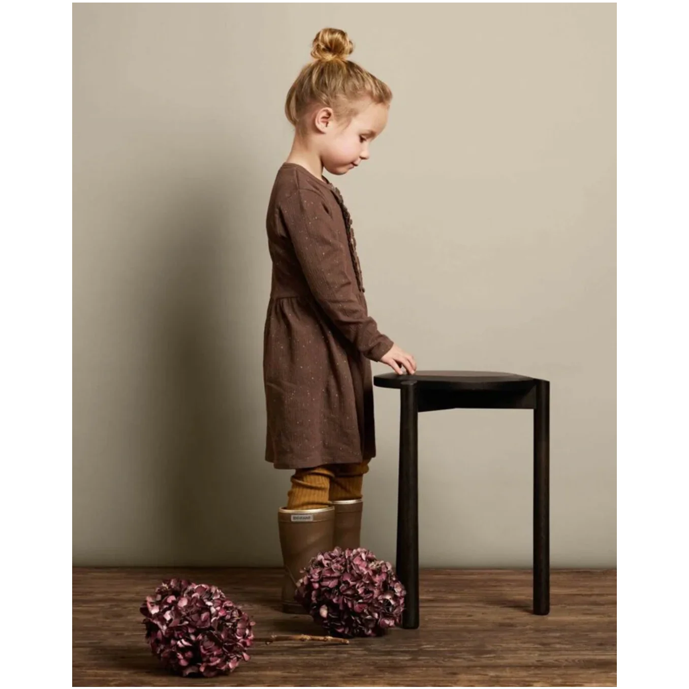 EN FANT Thermo Boots glitter brown boots - Image 4