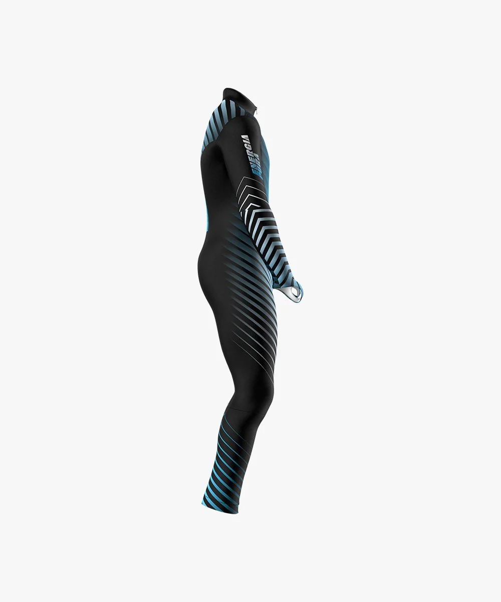 ENERGY SUPPLY suit JR Active Racing black/blue - Image 2