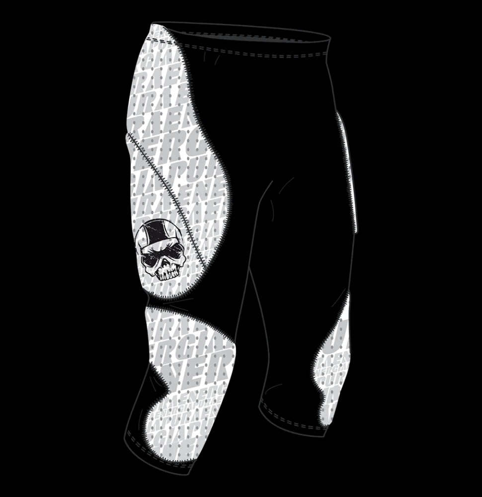 ENERGIAPURA pants 3/4 Racing Protect black/grey