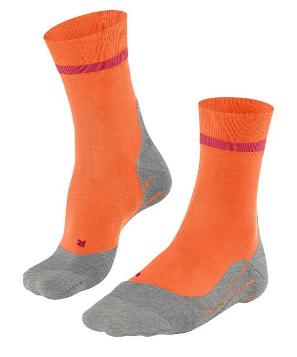 FALKE Lady RU4 orange/grey socks