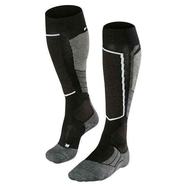 FALKE Socks SK2 Wool Black/Grey