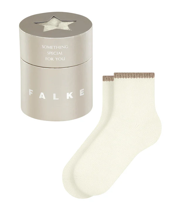 FALKE Cosy Plush Star Box Short wool socks