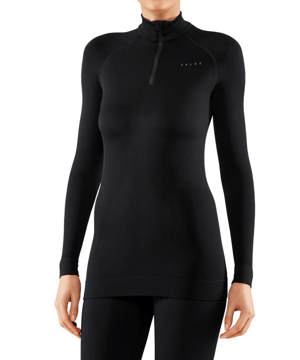 FALKE Thermo Shirt LS Zip Women MW TF Black