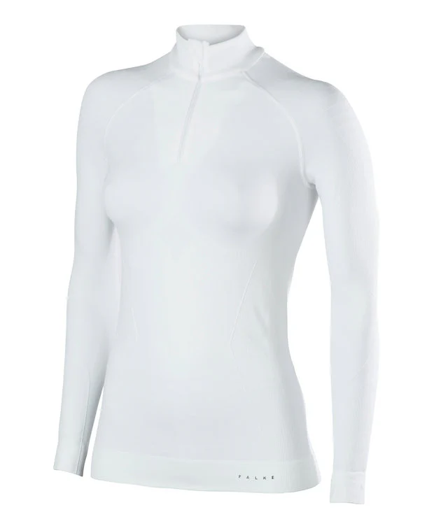 FALKE Thermo Shirt LS Zip Women MW White