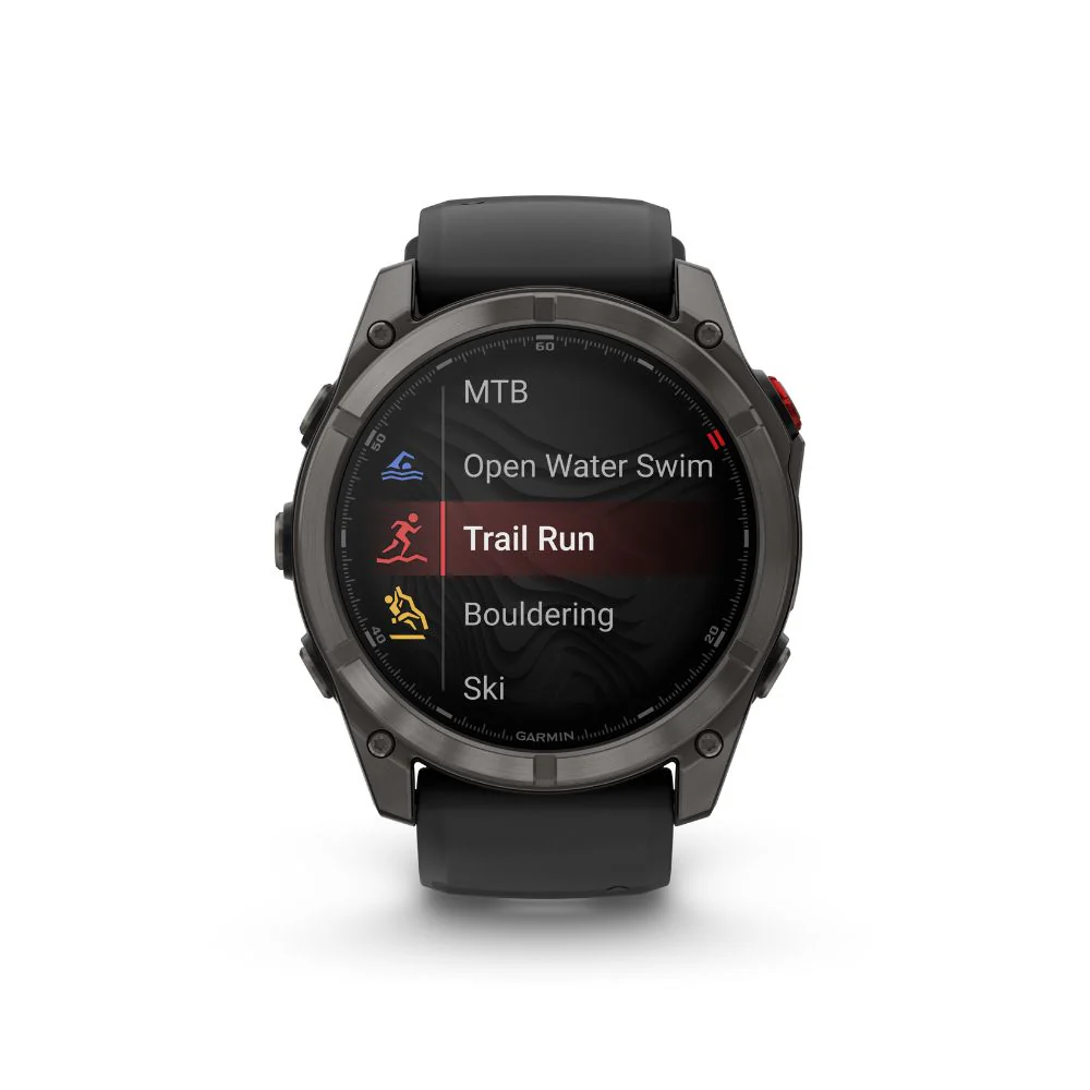 GARMIN Fenix 8 Pro LTE 47mm Sapphire carbon grey/black - Image 2