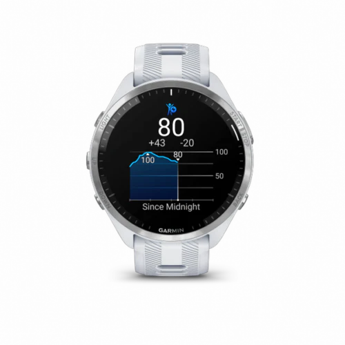 GARMIN Forerunner 965 GPS EMEA whitestone watch - Image 2