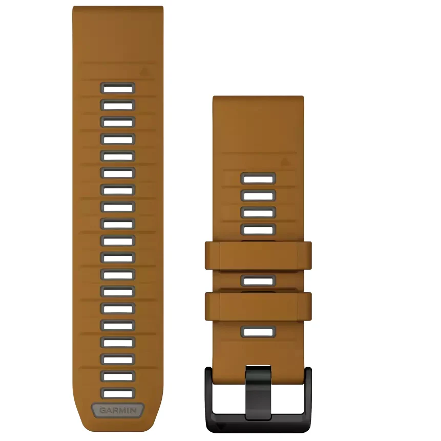 GARMIN Quickfit 26mm Silicone brown/grey watch band
