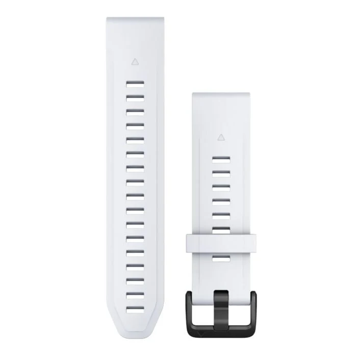 GARMIN Quickfit 20mm Silicone white/black watch band