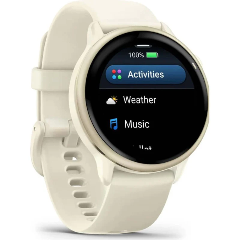 GARMIN Vivoactive 6 GPS bone lunar/gold - Image 3