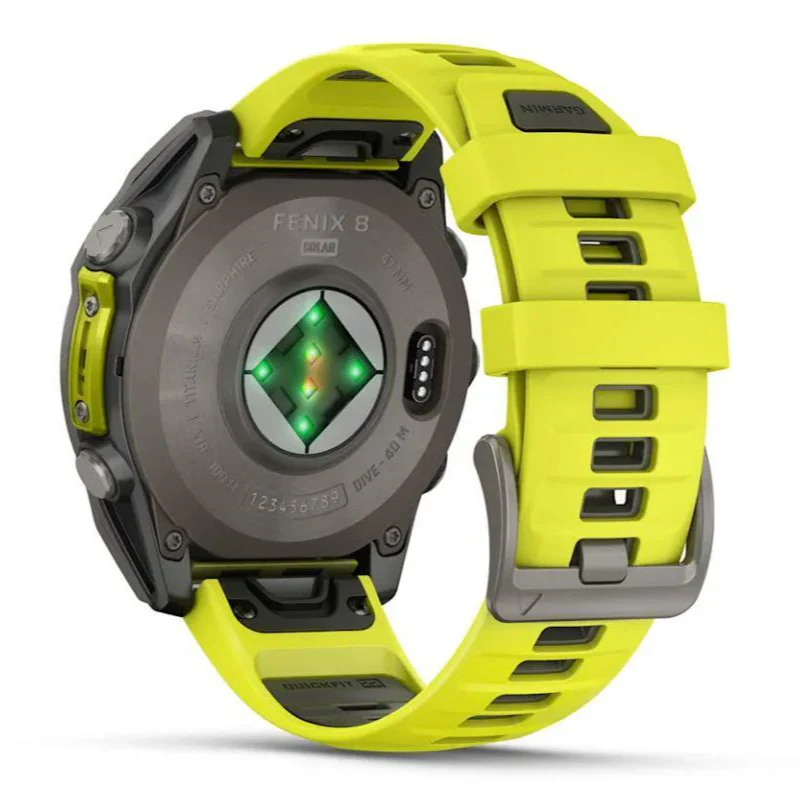 GARMIN Fenix 8 51mm Sapphire Solar yellow/grey - Image 2