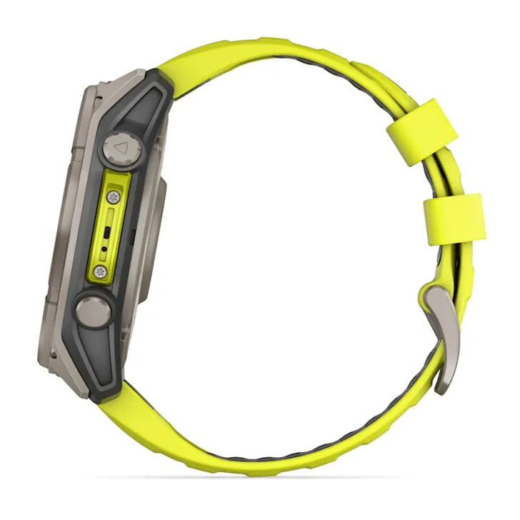 GARMIN Fenix 8 51mm Sapphire Solar yellow/grey - Image 3