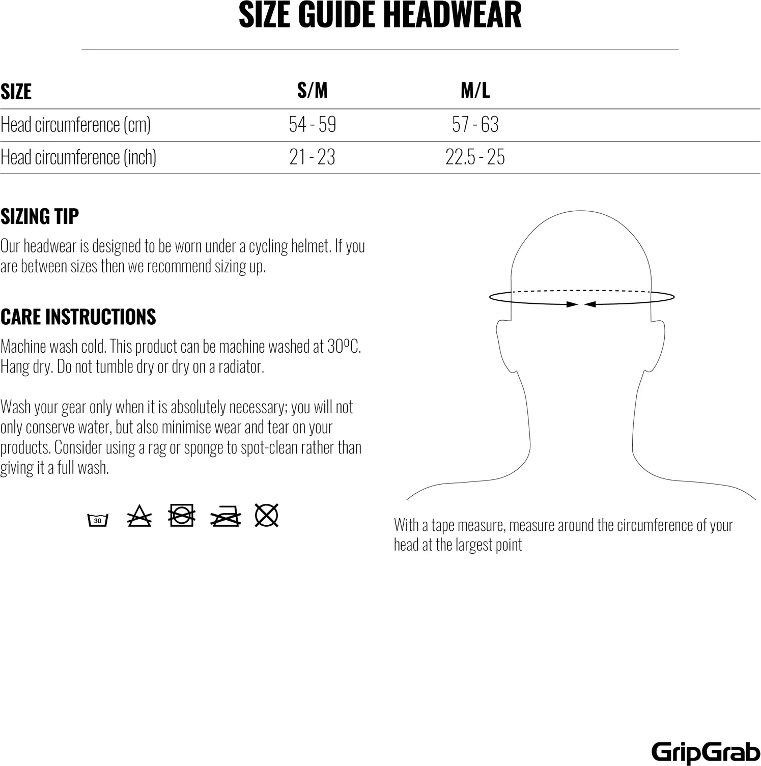 GripGrab Classic Cotton Cycling Cap - Image 7