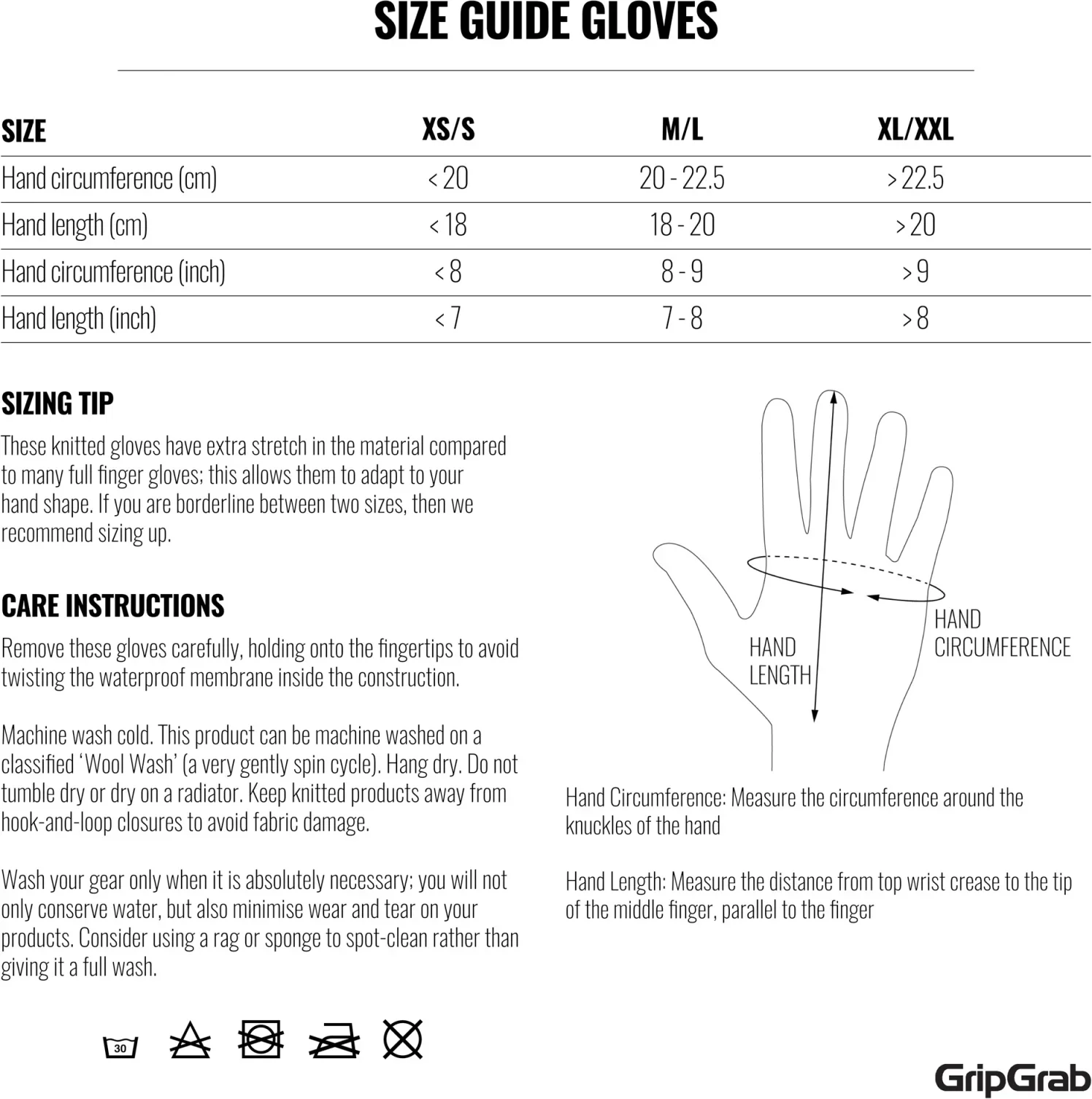 GripGrab Waterproof Knitted Winter Gloves - Image 8