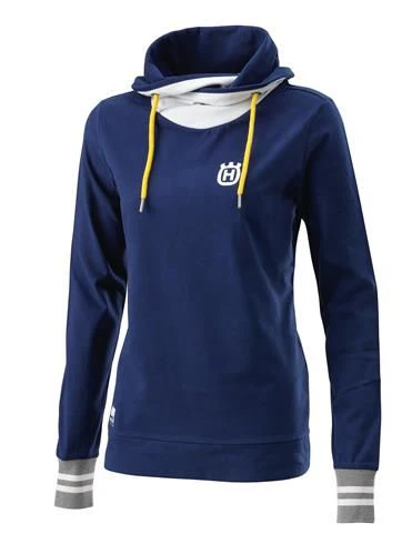 HUSQVARNA Girls Classic Sweat blue/white M jacket