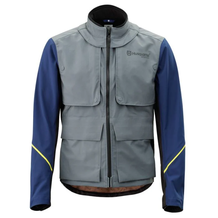 HUSQVARNA Gotland blue/grey jacket