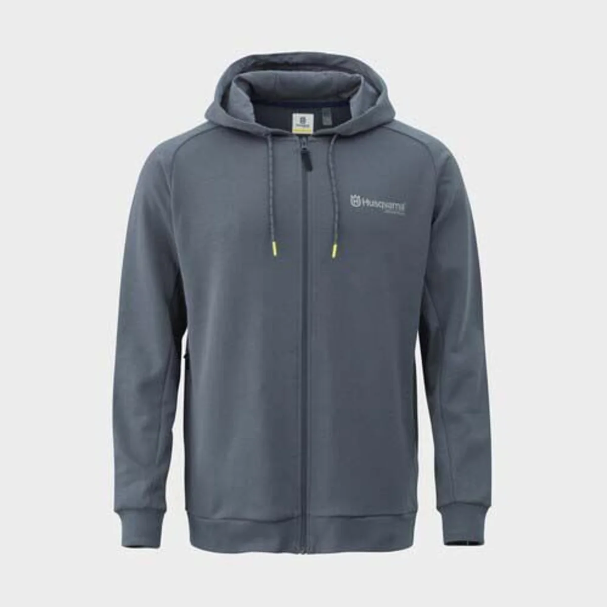 HUSQVARNA Railed Zip Hoodie grey