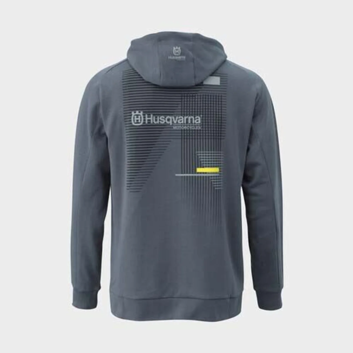HUSQVARNA Railed Zip Hoodie grey - Image 2