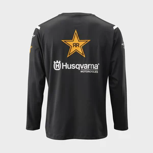 HUSQVARNA RS Team Longsleeve black shirt - Image 2