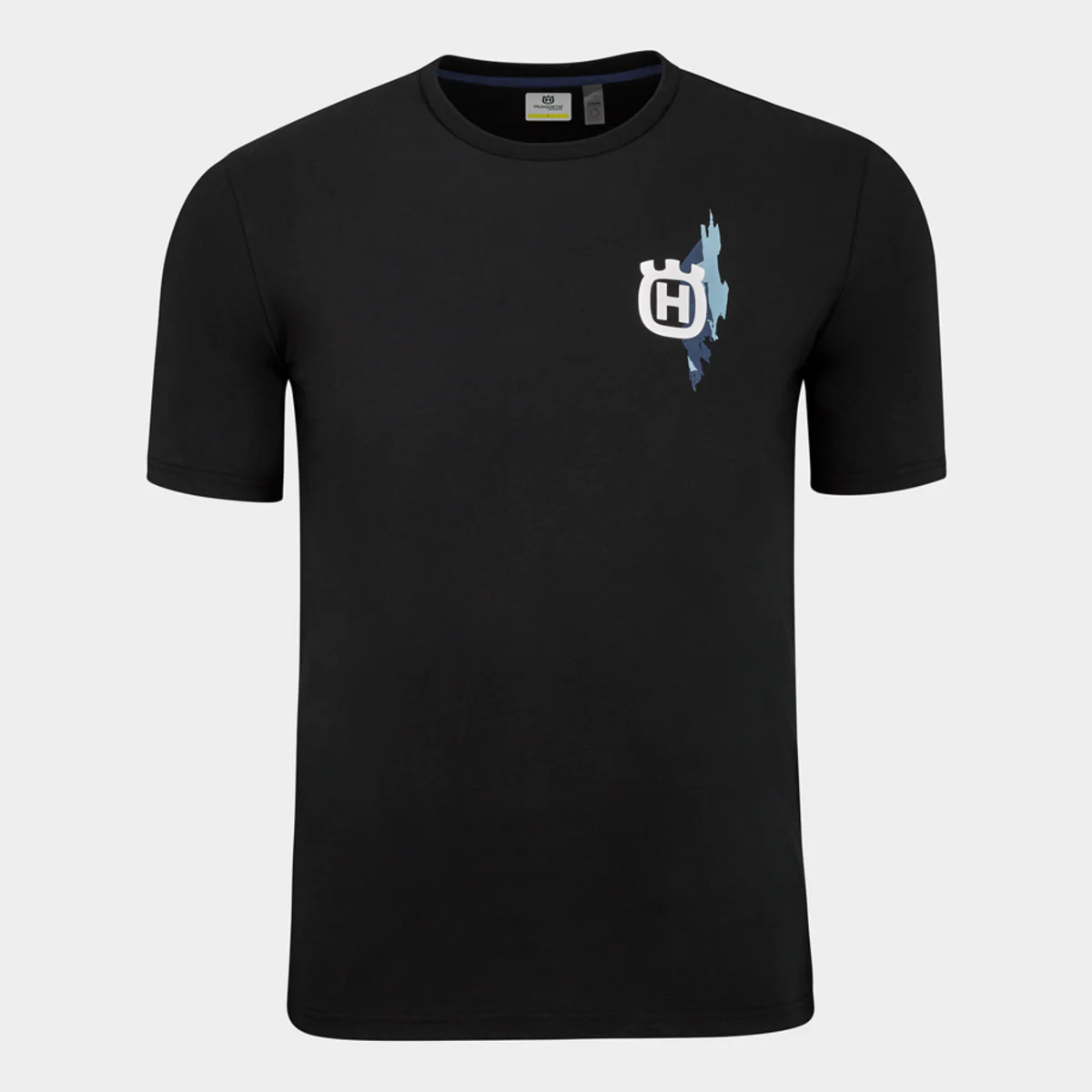 HUSQVARNA T-shirt Accelerate Tee black/light blue