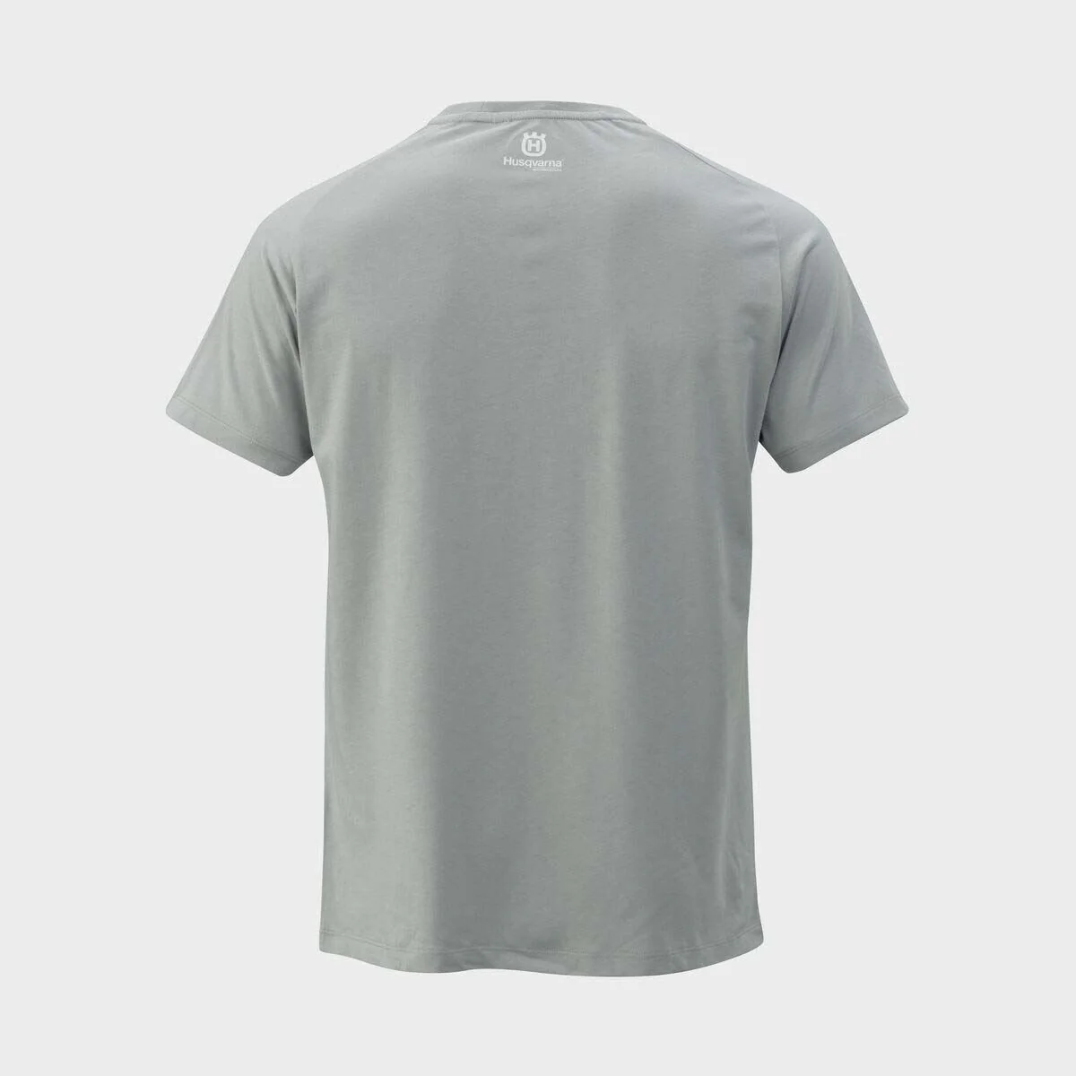 HUSQVARNA Origin Tee light grey t-shirt - Image 2