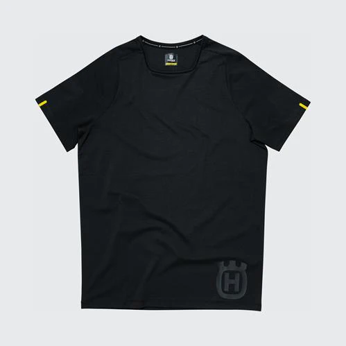 HUSQVARNA Progress Tee black t-shirt