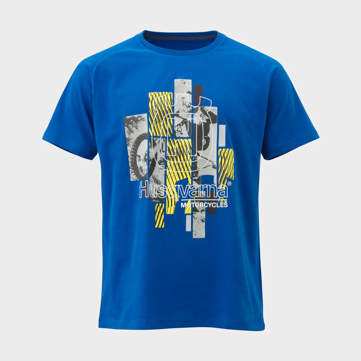 HUSQVARNA Remote Tee blue t-shirt