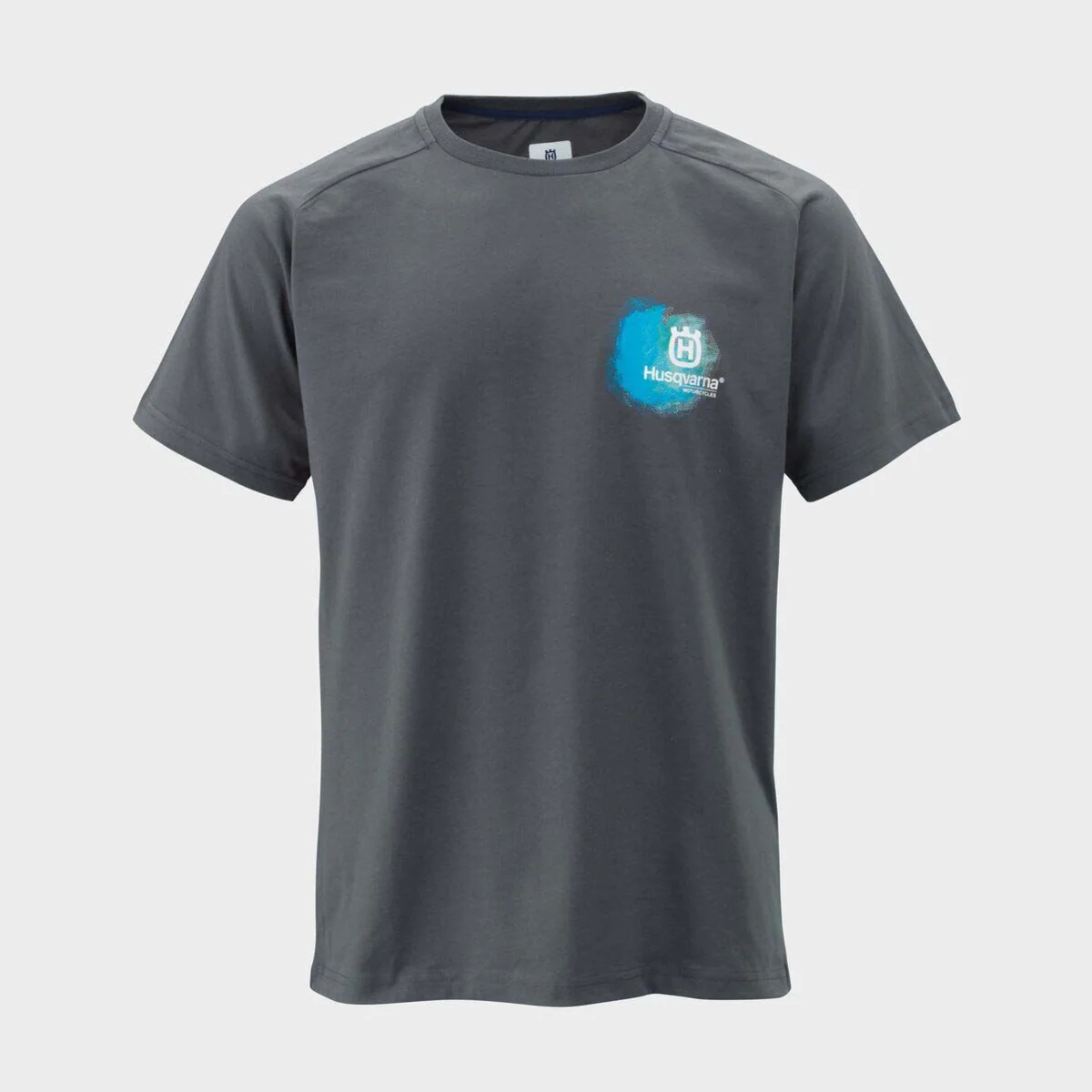 HUSQVARNA Remote Tee grey/blue t-shirt