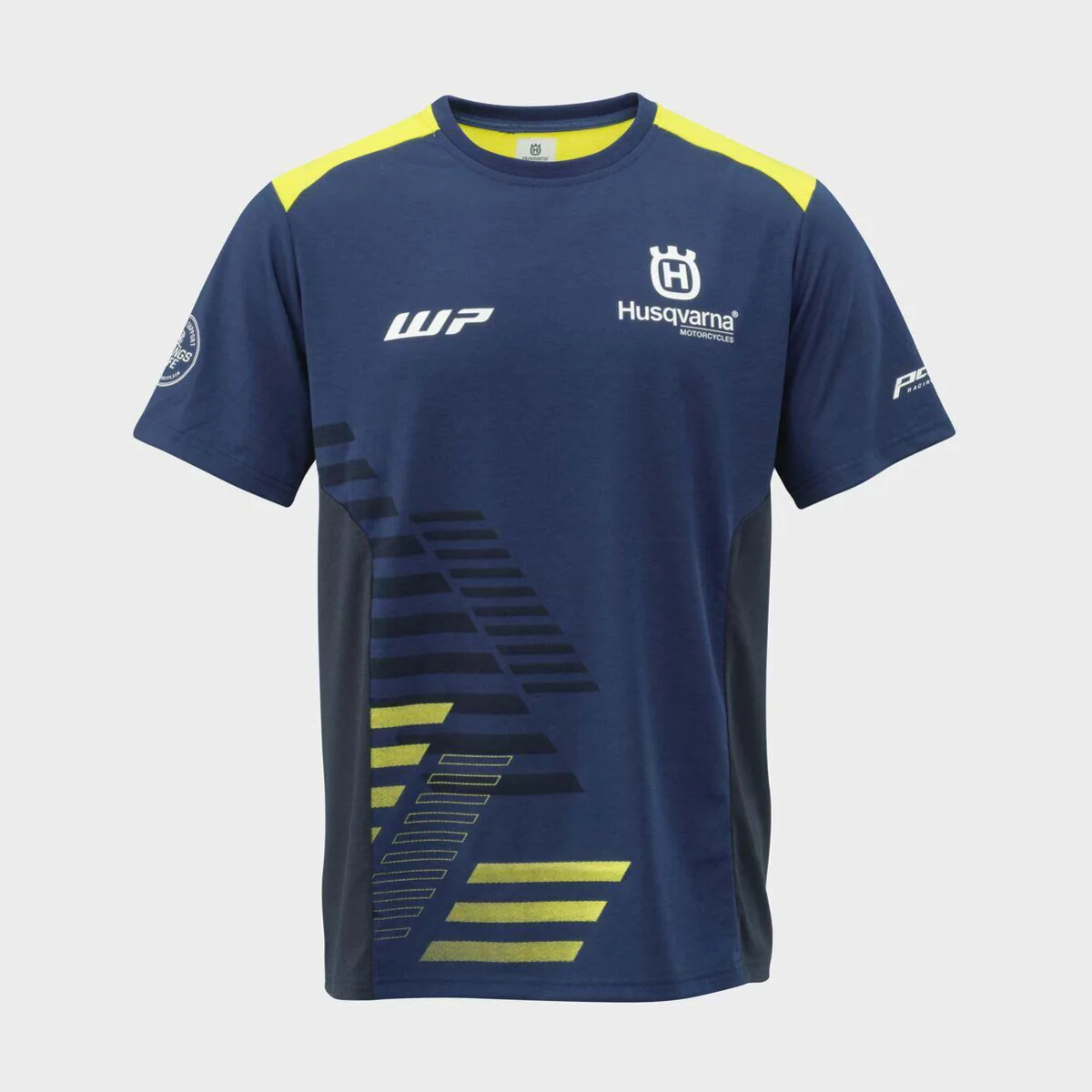 HUSQVARNA T-shirt Team Tee blue/yellow