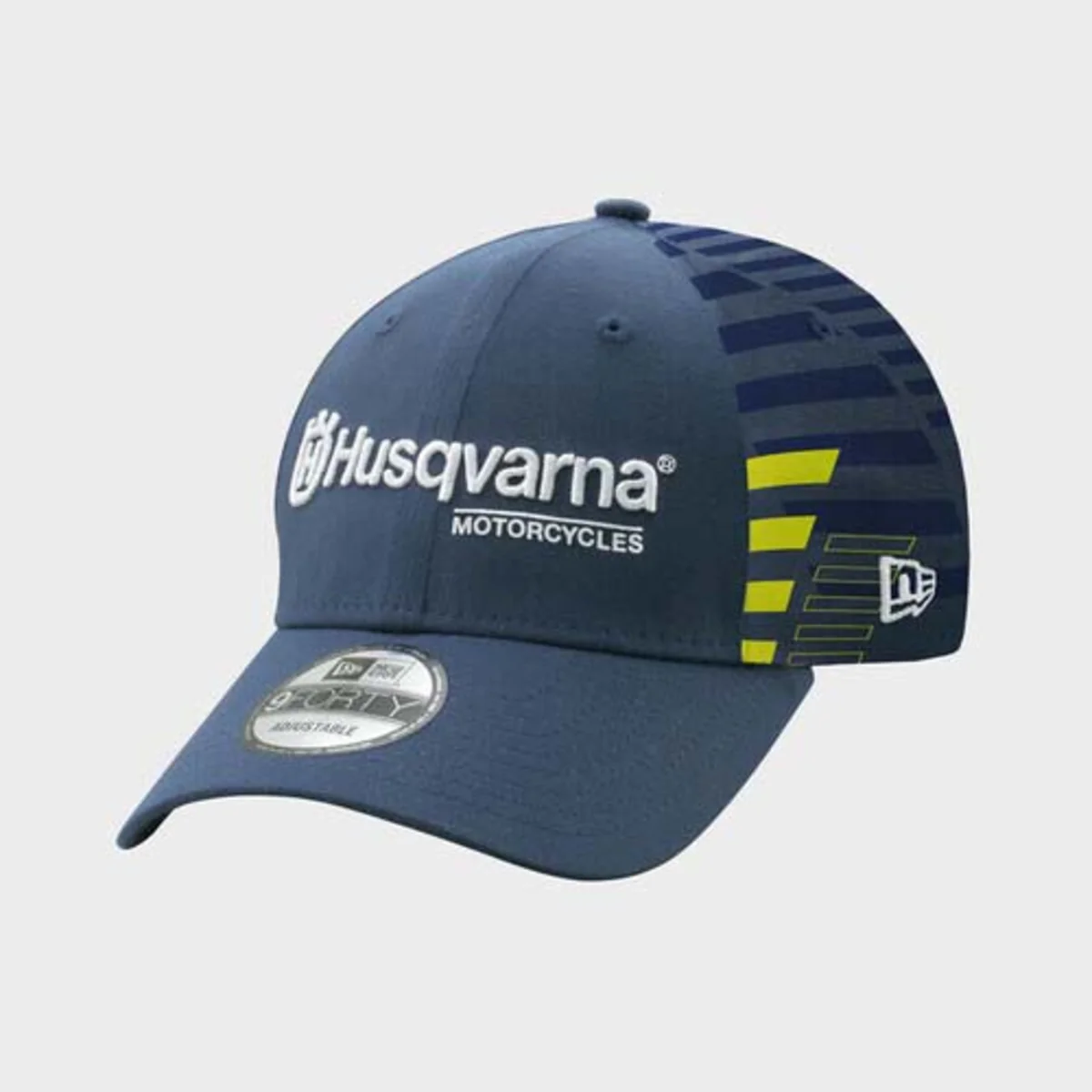 HUSQVARNA Team Curved Cap blue/yellow/white hat