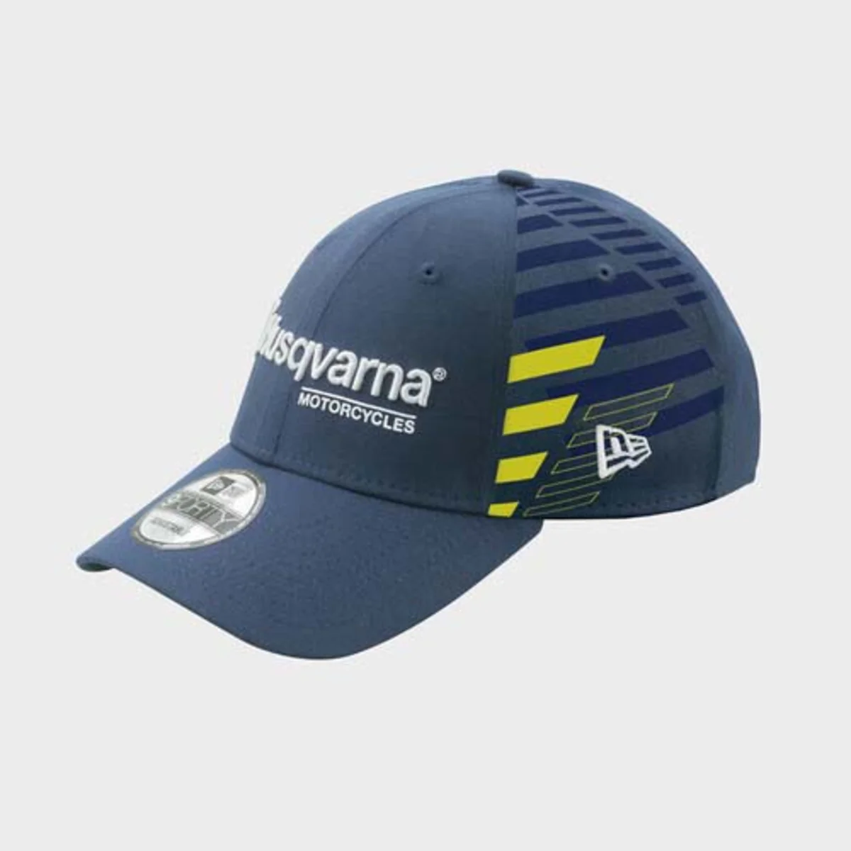 HUSQVARNA Team Curved Cap blue/yellow/white hat - Image 2