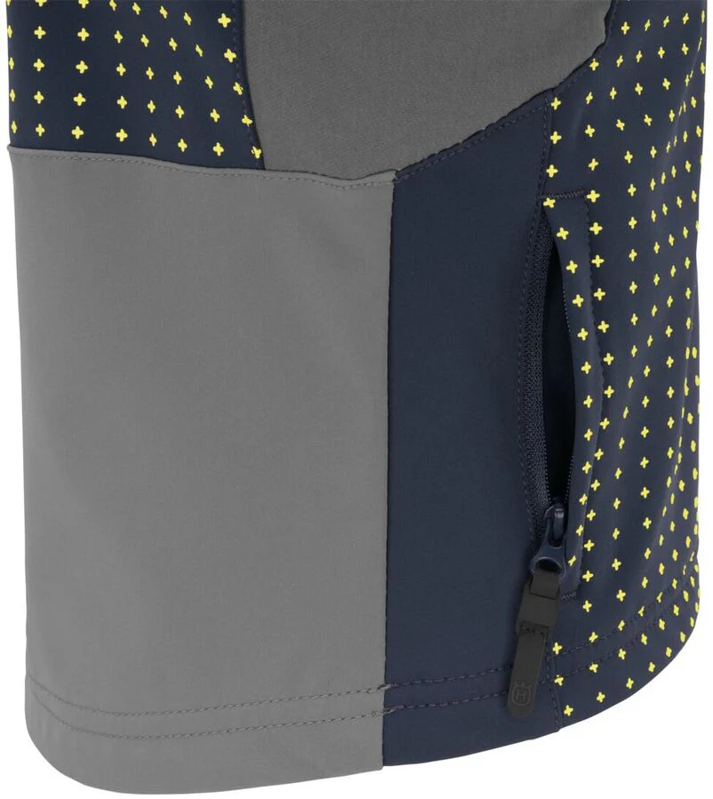 HUSQVARNA Kids Railed blue vest - Image 6