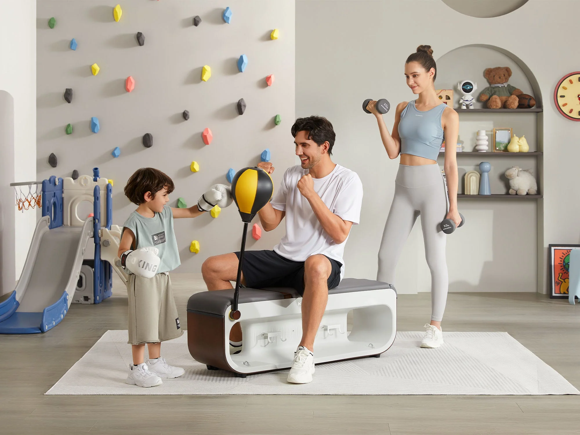 KingSmith WalkingPad Multifunctional Fitness Bench - Image 9